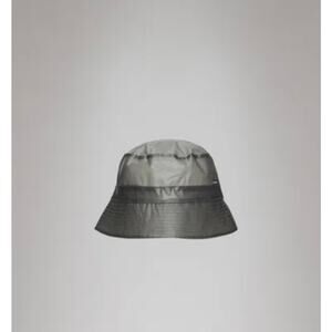 New rains mist gray bucket hat M/L
